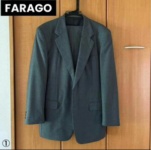 【FARAGO】メンズスーツ　グレー　96YA7