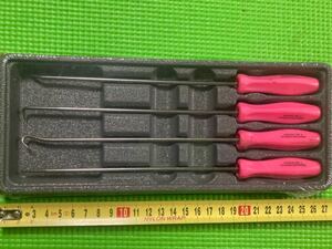 Snap-on Snap-on ASAL204BPM old grip pink long type Mini pick tool 4 pcs set 