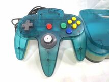 ◆任天堂 Nintendo 64 スケルトン コントローラー 64GBパック付き 電源無し◆NUS-001/NUS-005/NUS-019_画像2