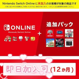 ニンテンドー スイッチ オンライン 追加パック 12ヵ月