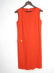 SALE new goods unused Courreges courreges One-piece no sleeve 38 red C248