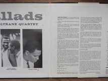 JOHN COLTRANE / BALLADS / US PRESS / LP / レコード_画像2