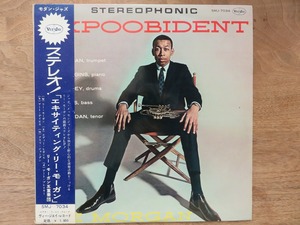 LEE MORGAN / EXPOOBIDENT / ステレオ！エキサイティング・リー・モーガン / ペラ / obi / LP / レコード