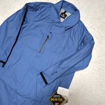 GOLDWIN マックコート Mac Coat GL01100P 新品 ゴールドウィン ゴアテックス ステンカラーコート ブルー GORE-TEX 防水 レインコート 梅雨_画像3