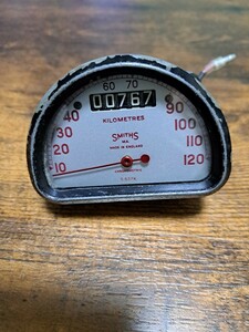  Smith Chrono me Trick Vintage speed meter 120 kilo SMITHS Knuckle bread shovel Triumph 