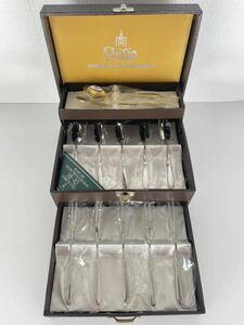 未使用 マーシャン 18-10 フィリオ 12PCS カトラリーセット スプーン フォーク バターナイフ Martian Phirio STAINLESS STEEL