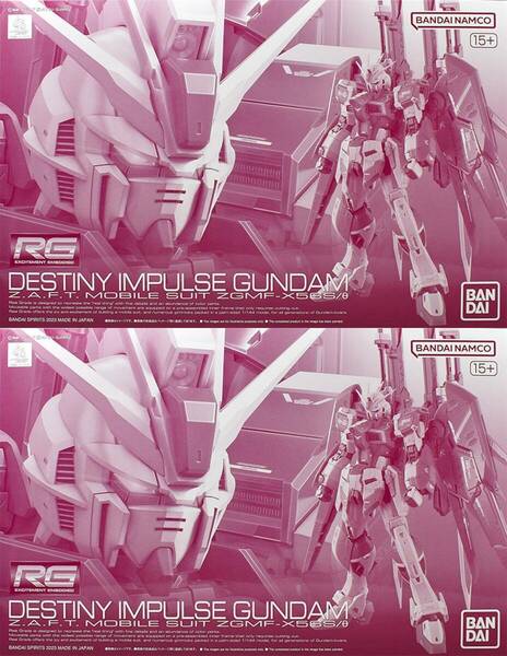 【2品セット】RGデスティニーインパルスガンダム【新品未開封】