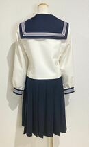 セーラー服■女子■制服■学生服■冬服■コスプレ■オフホワイト_画像3