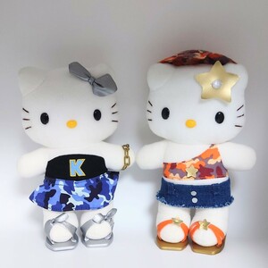 非売品 エイコー EIKOH プライズ クレーンゲーム ハローキティ Hello Kitty ギャル ミュール サンダル ぬいぐるみ 2002年 ゆうパック送料込