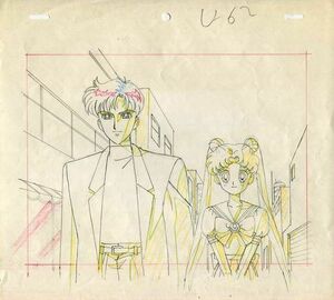  Sailor Moon (3) original picture * animation set 