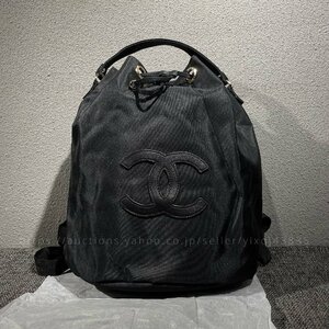 シャネル ノベルティ 非売品 CHANEL VIPギフト リュックサック バックパック 巾着型 ココマーク リュック バッグ レディース ブランド