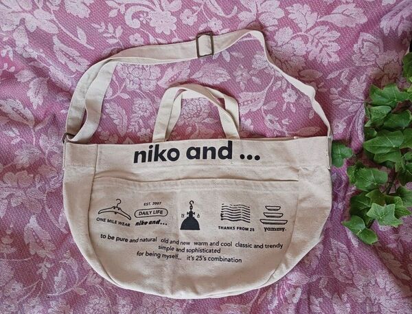 ◆トートバッグ ニコアンド バッグ Niko and… 2WAY◆ショルダーバッグ