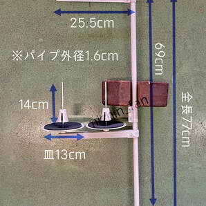 ★ミシン部品★【新品】工業用ミシン用糸立て装置/ 糸立て棒 2本立て（未組立品） JUKI/ジューキの画像4