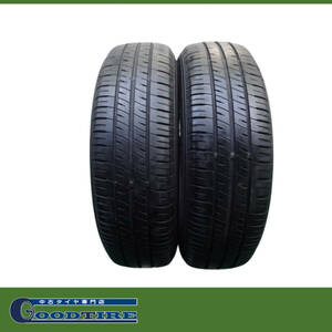 2022年製 夏用2本 155/65R14 7分山 オートバックス MAXRUN EFFICIA 中古タイヤ Nボックス タント スペーシア デイズ ワゴンR ムーヴ（5016