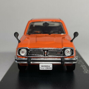 ホンダ シビック Honda Civic 1200 RS (1974) 1/43 - アシェット国産名車コレクション Hachetteの画像8