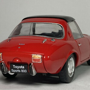 [ジャンク] トヨタ スポーツ Toyota Sports 800 UP15 1/24 - アシェット国産名車コレクション Hachetteの画像7