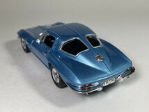[ジャンク] シボレー コルベット スティングレークーペ Chevrolet Corvette Stingray Coupe C2 (1963) 1/43 - アメリカンカーコレクション_画像5