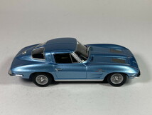 [ジャンク] シボレー コルベット スティングレークーペ Chevrolet Corvette Stingray Coupe C2 (1963) 1/43 - アメリカンカーコレクション_画像7