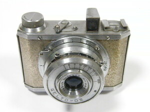 ◎ GELTO D III GRIMMEL C. 5cm F3.5 東亜光機 ゲルト アンティークカメラ 1938年製