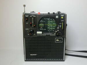 【№1109-2F6005】中古： SONY ソニー ICF-5600 スカイセンサー マルチバンドレシーバー FM/AM ラジオ オーディオ 現状品 簡易動作確認済み