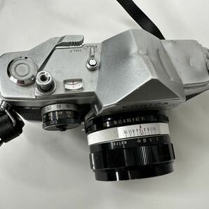 ジャンク フィルムカメラ KONICA コニカ AUTOREX レンズ HEXANON 1:1.8 f=52mm 現状品 （t06の画像4