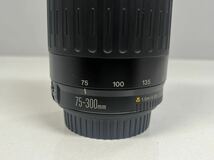 CANON キャノン ULTRASONIC ZOOM LENS EF 75-300mm 1:4-5.6カメラレンズ ウルトラソニック _画像5