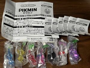 PIKMIN ガチャ ピクミン めじるしアクセサリー 全7種/未開封