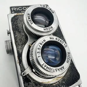二眼レフカメラ RICOH リコー 動作未確認 RICOHFLEX MODEL VII アンティークの画像3
