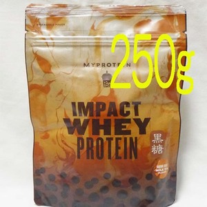 Impact whey protein brown sugar white tea 250g impact whey protein MYPROTEIN my protein 