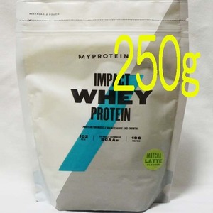 Impact cывороточный протеин зеленый чай Latte 250g удар cывороточный протеин MYPROTEIN мой протеин 