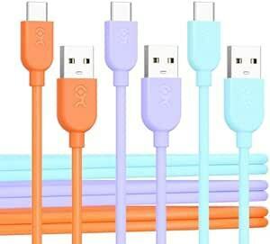 Cable Matters 3本セット USB C USB A 変換ケーブル 0.9m/3ft 柔らかい USB C A 変換ケー