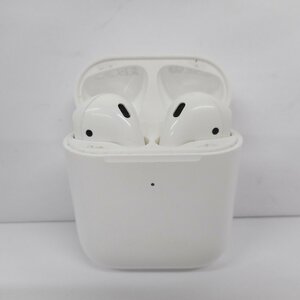 Th46091-1 Apple ワイヤレスイヤホン AirPods MRXJ2J/A 中古