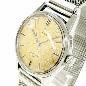 【1円スタート】【アンティーク】OMEGA オメガ シーマスター 30 SS 手巻き メンズ腕時計 266423の画像2