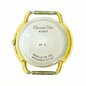 【1円スタート】Christian Dior クリスチャンディオール 58.121 GP クオーツ レディース腕時計 ジャンク 266329の画像4
