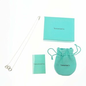 【1円スタート】【箱付き】TIFFANY&Co. ティファニー シルバー トリプルハート 4.0g 925刻印 ネックレス 270952