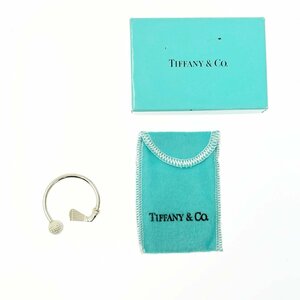 【1円スタート】【箱付き】TIFFANY&Co. ティファニー シルバー ゴルフモチーフ キーリング 9.8g 925刻印 270948