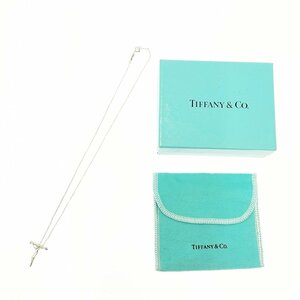 【1円スタート】【箱付き】TIFFANY & Co. ティファニー シルバー ロザリオ キリスト 2.0g 925刻印 ネックレス 270955