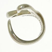 【1円スタート】TIFFANY & Co. ティファニー シルバー オープンハート 5.6g 925刻印 指輪 リング 271546_画像5