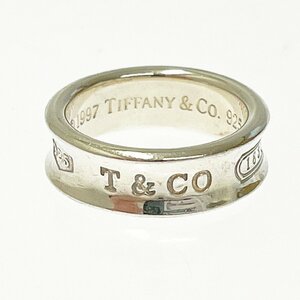 【1円スタート】TIFFANY & Co. ティファニー シルバー 1837 ナロー 7.1g 925刻印 指輪 リング 271463