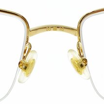 【1円スタート】【箱付き】Cartier カルティエ スクエア 145 55□18 度入り メガネ 272115_画像8