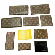 【1円スタート】【まとめ売り】LOUIS VUITTON ルイ・ヴィトン モノグラム ダミエ エピ スマホ/キーケース 財布 ジャンク 10点セット 268230_画像2