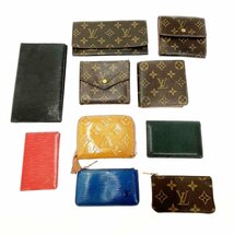 【1円スタート】【まとめ売り】LOUIS VUITTON ルイ・ヴィトン モノグラム ヴェルニ エピ タイガ 財布 ジャンク 10点セット 268121_画像1