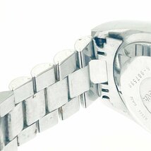 【1円スタート】BULOVA ブローバ スーパーセビル SS シルバー文字盤 自動巻き メンズ腕時計 ジャンク 273023_画像7