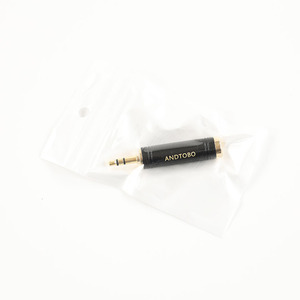 ANDTOBO 3.5mm to 6.35mm male to female stereo original copper headphone adaptor unused . close commodity 