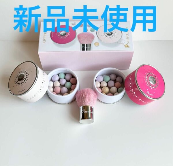 新品未使用 ゲラン メテオリット ティント ローズ 01ミニブラシ付GUERLAIN METEORITES PERLES 8ｇ×2