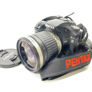 1 иен ~ 6T20270424 PENTAX Pentax цифровой однообъективный зеркальный камера K20D smc PENTAX-FA 1:3.8-5.6 28-200mm камера фотосъемка оборудование электризация работоспособность не проверялась 