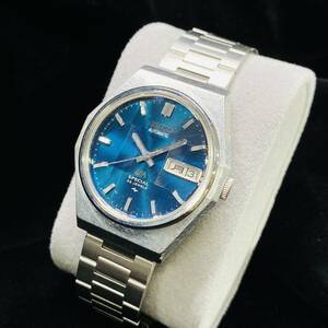 1円～ 6T60160524 SEIKO セイコー LM ロードマチック SPECIAL カットガラス 5216-7110 AT 自動巻き メンズ 腕時計 社外ベルト 稼働OK