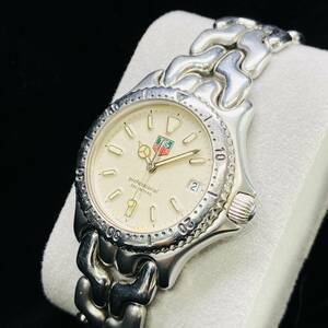 1 jpy ~ 6T50030524 TAG HEUER TAG Heuer Professional 200 METERS S99.013M/E QZ quartz SS men's wristwatch collection present condition goods 