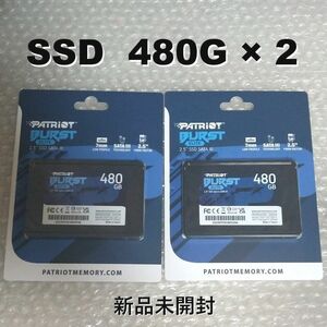 SSD 480 G × 2個セット（新品未開封）