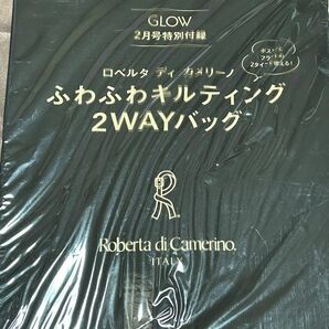 ロベルタディカメリーノ ふわふわキルティング2WAYバッグ